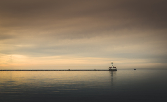 Lighthouse at Dawn, Chicago